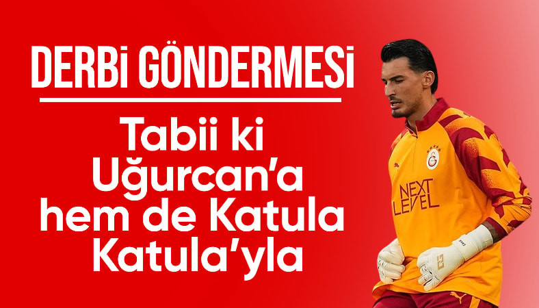 Trabzonspor tribünlerinden Uğurcan Çakır'a tepki!