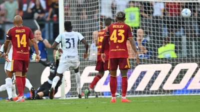 Roma ile Inter arasındaki haftanın maçı berabere bitti
