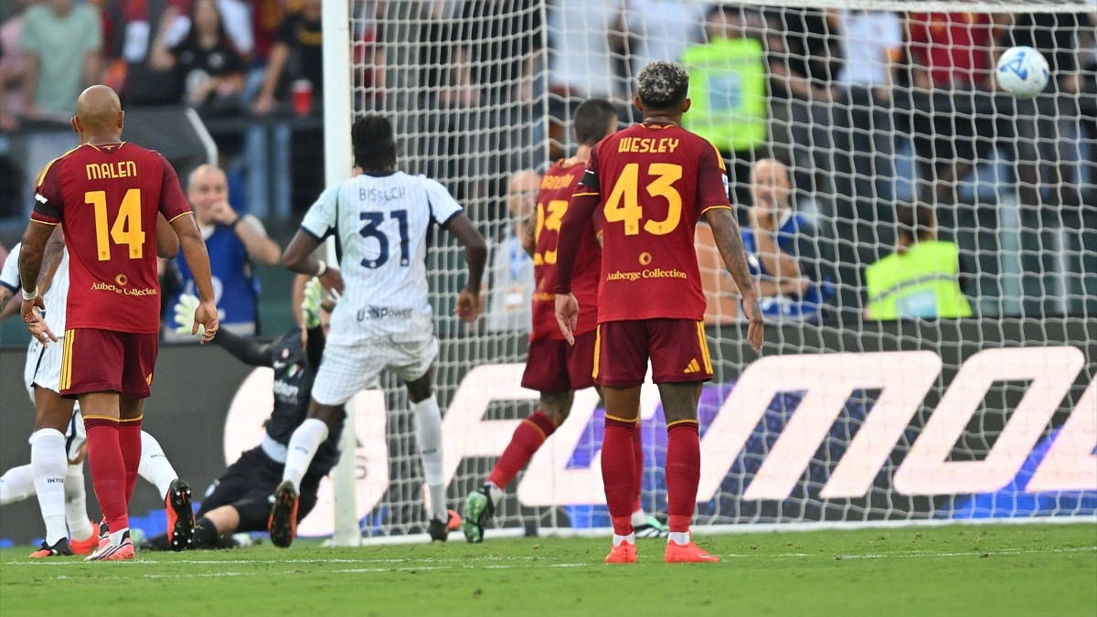 Roma ile Inter arasındaki haftanın maçı berabere bitti