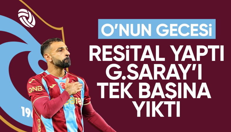Galatasaray karşısında şov yaptı! Trabzonspor'da Salah fırtınası