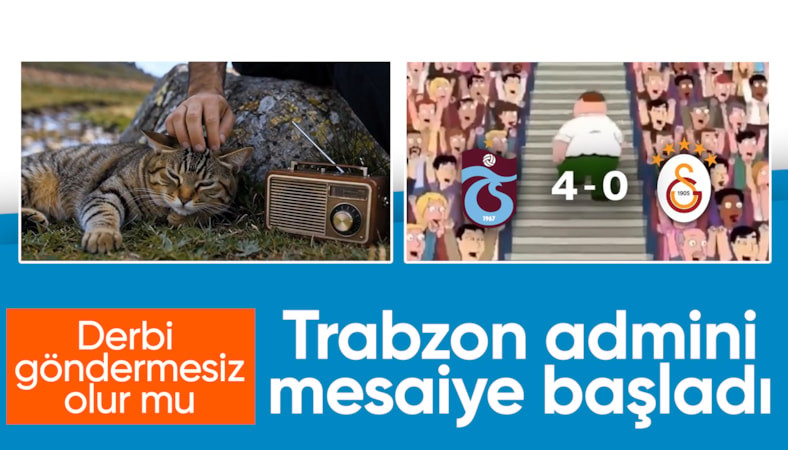 Trabzonspor'dan 4-0'lık zafer sonrası göndermeli paylaşımlar
