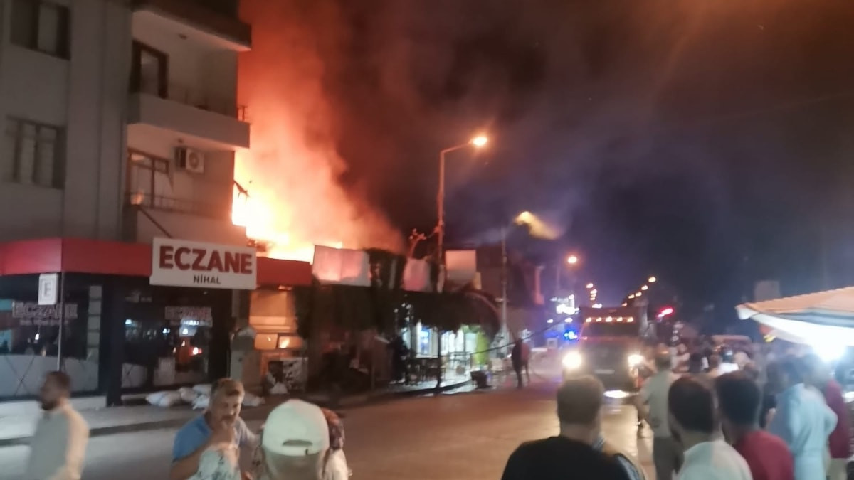 İzmir’de ekmek fırınında yangın