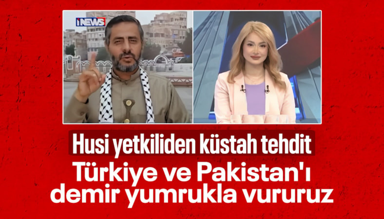 Husi yetkili Türkiye'yi tehdit etti: Demir yumrukla vururuz