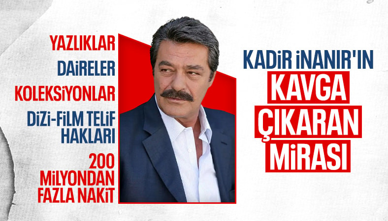 Kadir İnanır'ın mahkemelik olan mirası ortaya çıktı