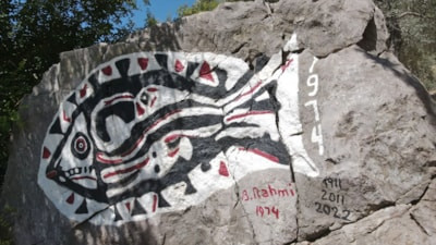 Muğla'da Bedri Rahmi'nin çizdiği balık figürü koyun simgesi oldu
