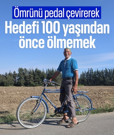 Hatay'da ömrünü pedal çevirerek geçirdi