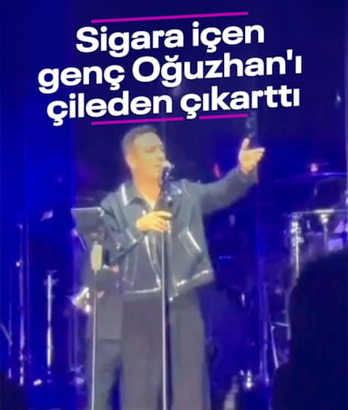 Oğuzhan Koç, sigara içen gence sert çıkıştı! Buranın ağası sen misin?