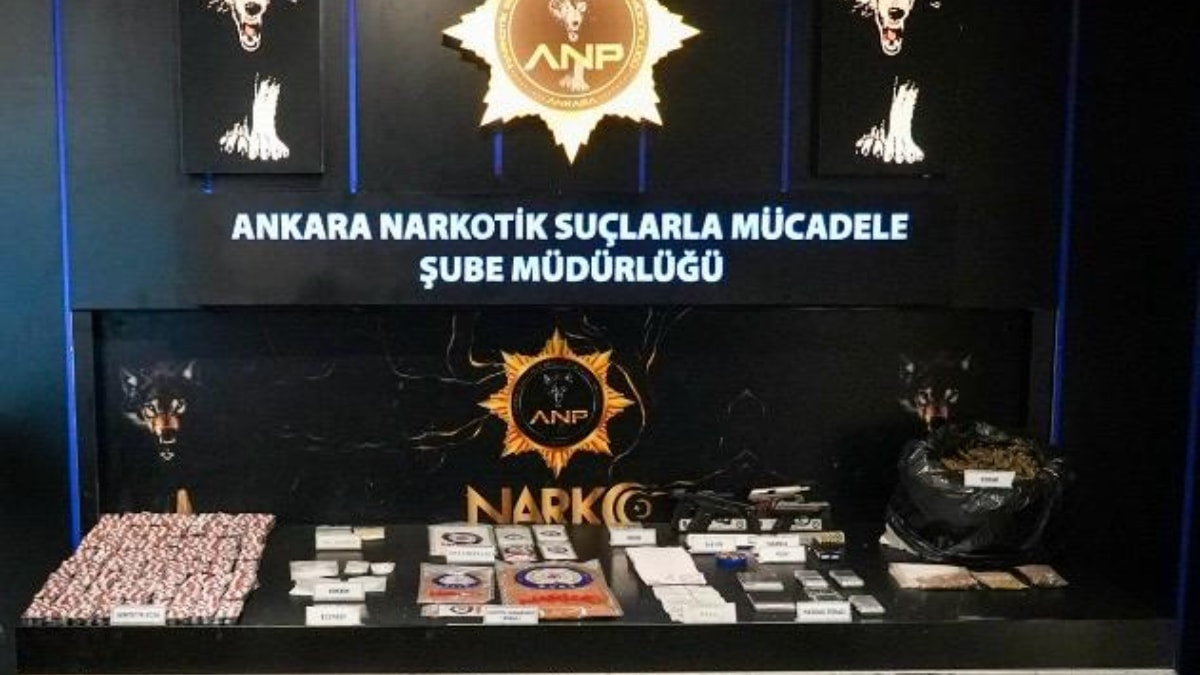 Ankara'da uyuşturucu operasyonlarında 26 tutuklama