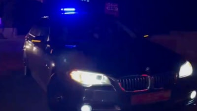 Milli Yol Partisi Genel Başkanı Remzi Çayır, 3 araçlık çakarlı konvoyu gündem oldu