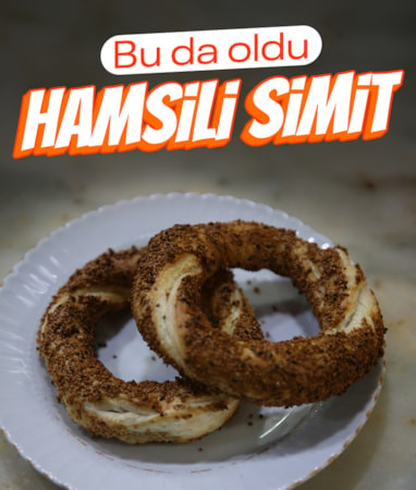 Ordu'da Karadeniz'in hamsisi asırlık simitle buluştu