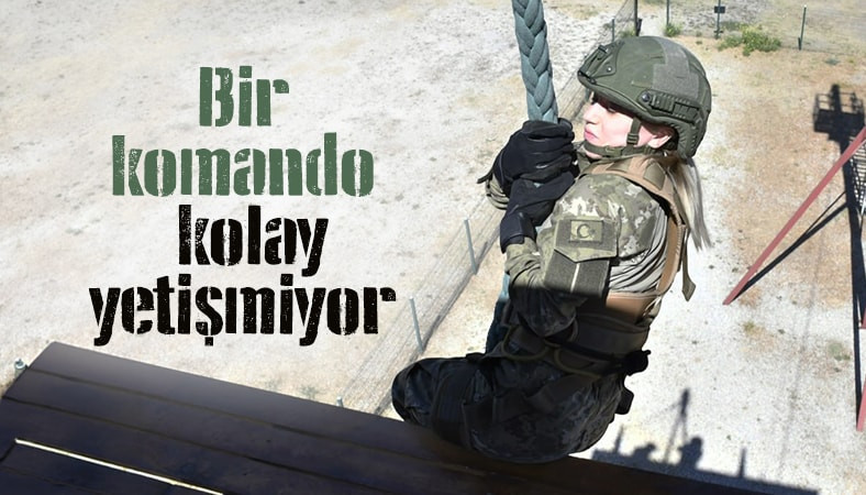 MSB paylaştı: Komandolarımız zorlu görevlere hazır!