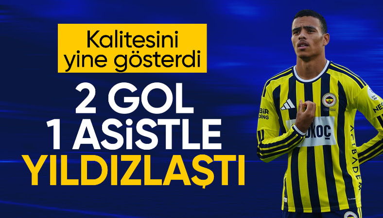 Mason Greenwood'dan Eyüpspor maçında 2 gol ve 1 asist!
