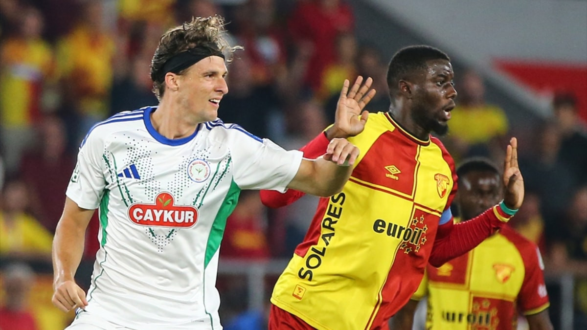 Göztepe ile Rizespor yenişemedi
