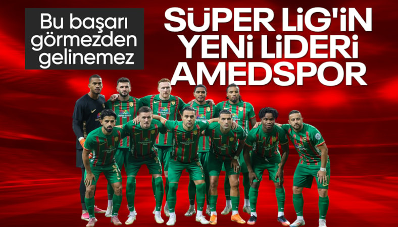 6. hafta sona erdi: Süper Lig'de zirvede Amed Sportif Faaliyetler var