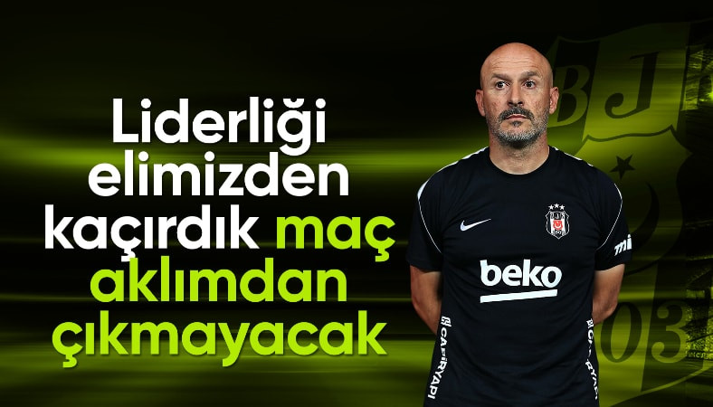 Vincenzo Italiano: 1 puan alsak bile liderdik