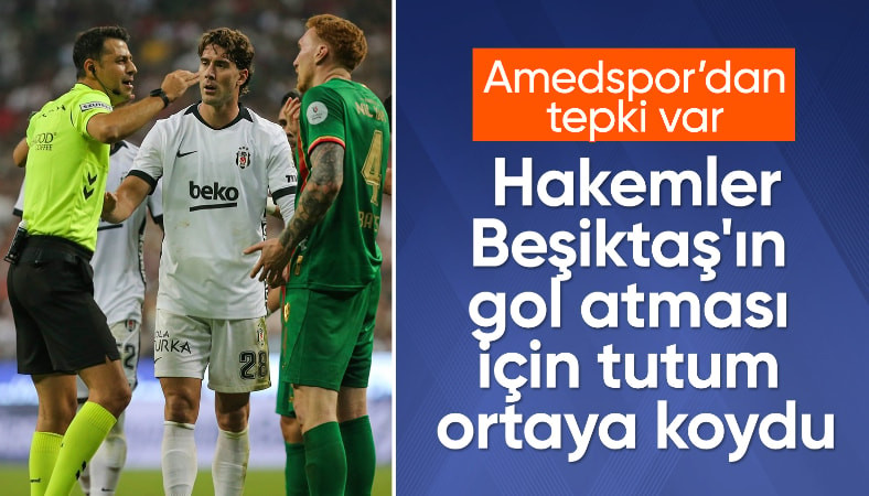 Nahit Eren: Hakemler, Beşiktaş'ın gol atması için tutum ortaya koydu