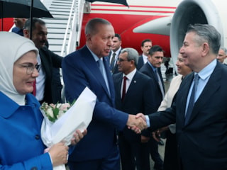 Cumhurbaşkanı Erdoğan, ABD'nin New York şehrine geldi