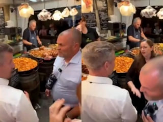 Festivale katılan Macaristan Başbakanı Magyar'a saldırı