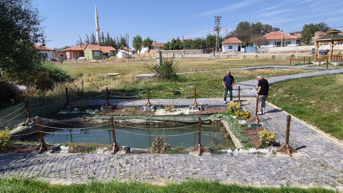 Yozgat'ta 2 bin yıllık antik havuz 20 yıl sonra yeniden doldu