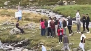 Muhammed Salah’ın fotoğraf çektirdiği kaya ziyaretçi akınına uğradı