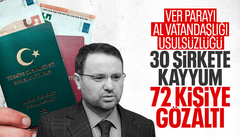 Akın Gürlek duyurdu: Usulsüz yolla vatandaşlık soruşturmasında 2. dalga operasyon