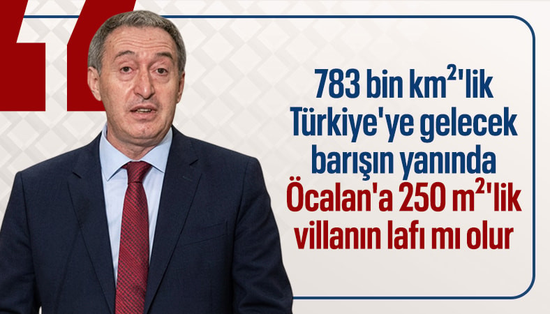 Tuncer Bakırhan: 250 metrekarelik konut üzerinden tartışma yürütüyorlar