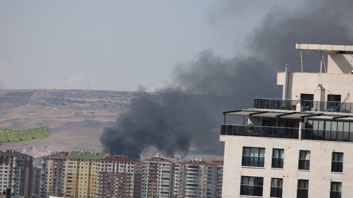 Kayseri'de öğrenci yurdunda yangın
