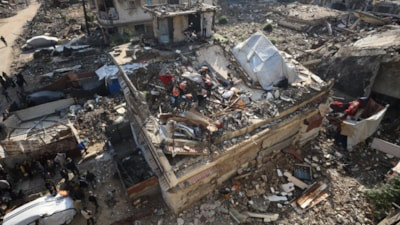 Gazze'deki hükümet: 2 binden fazla bina çökme riski taşıyor