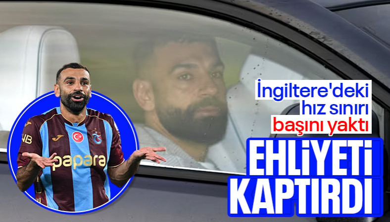Muhammed Salah'a altı ay araç kullanma yasağı
