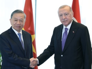 Cumhurbaşkanı Erdoğan'ın ABD'de diplomasi trafiği