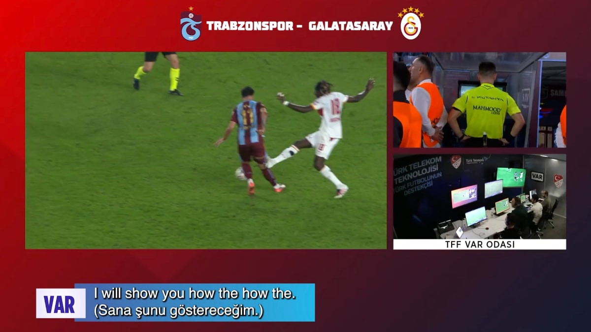 Süper Lig'de 6. haftanın VAR kayıtları açıklandı