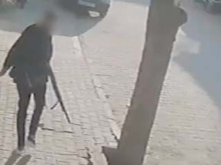 Manisa'daki okul saldırısında şüphelinin görüntüleri çıktı