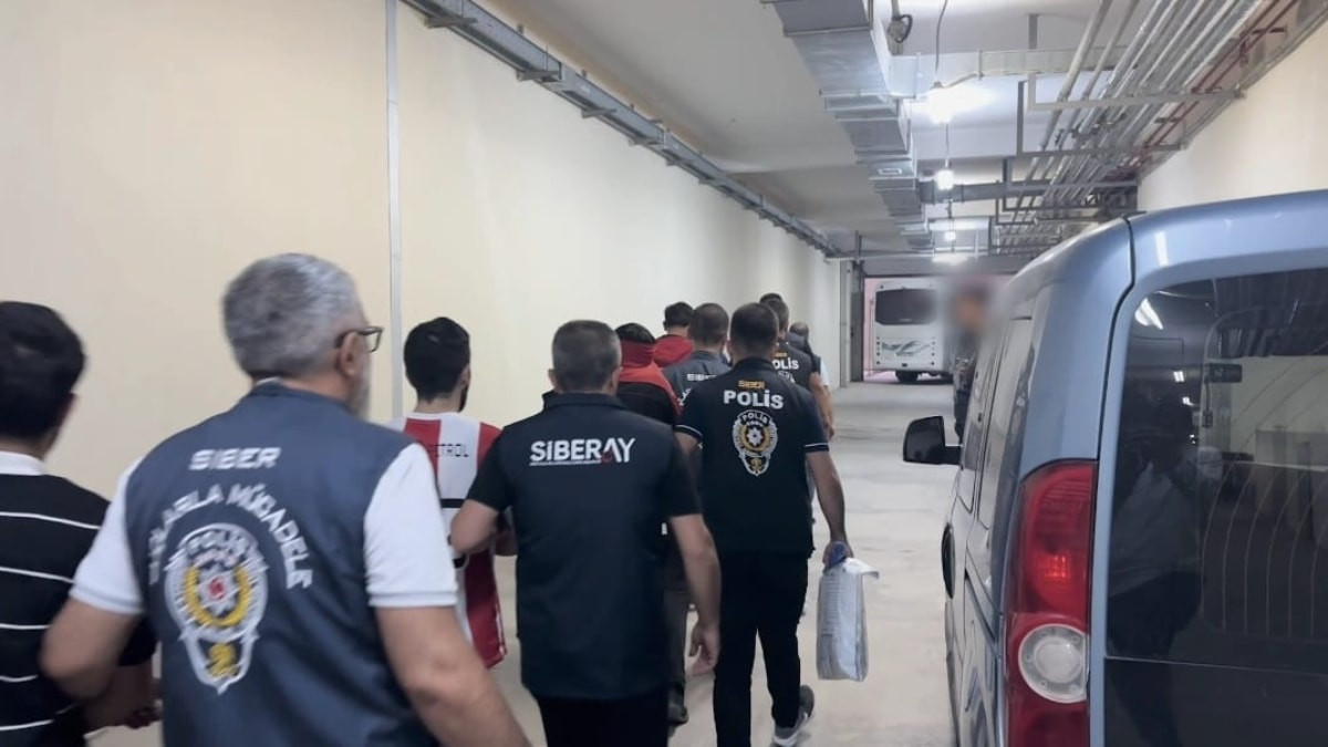 Kırşehir merkezli yasa dışı bahis operasyonunda 13 tutuklama