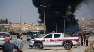 Suriye'de mühimmat depolarında peş peşe patlamalar
