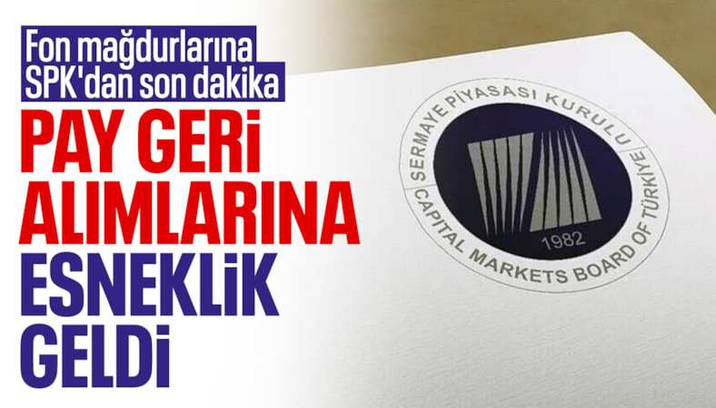 SPK'dan pay geri alımları için esneklik geldi