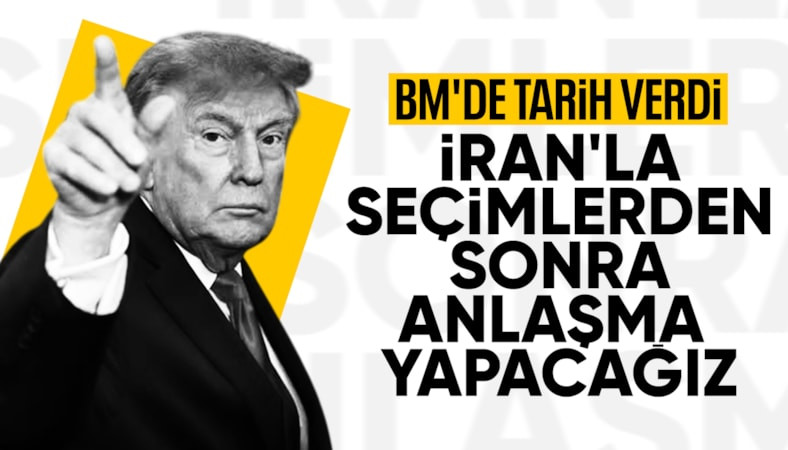 ABD Başkanı Donald Trump, İran savaşının bitiş tarihi için seçim sonrasını işaret etti