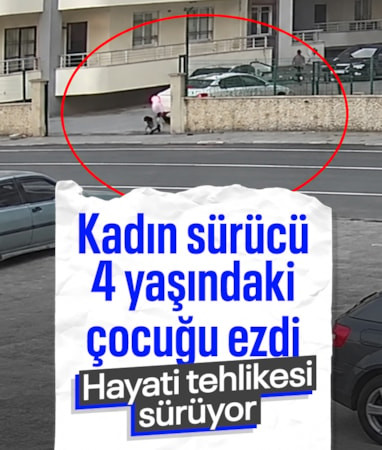 Hatay'da 4 yaşındaki çocuk geri manevra yapan aracın altında kaldı