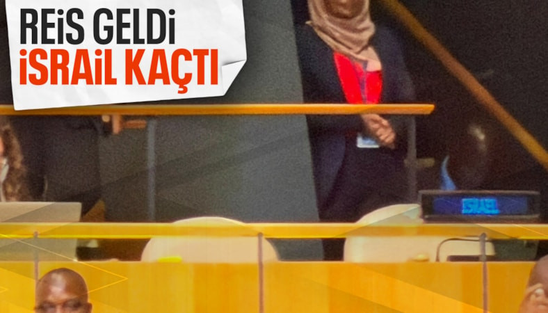 Cumhurbaşkanı Erdoğan, BM Zirvesi'nde konuşurken İsrail heyeti salondan ayrıldı