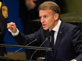 Emmanuel Macron'dan BM Genel Kurulu'nda Gazze mesajı: Hepimiz için utanç verici