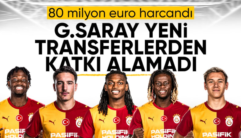 Galatasaray, yeni transferlerden beklediğini alamadı