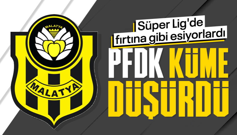 Yeni Malatyaspor'un profesyonel liglerdeki serüveni sona erdi