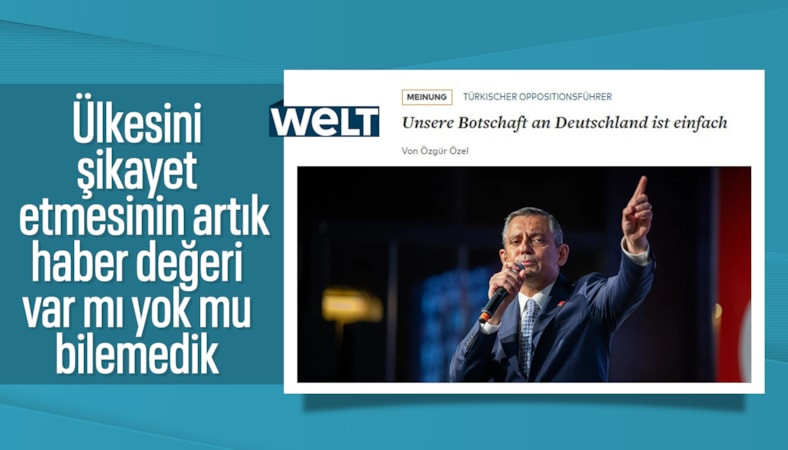 Özgür Özel Türkiye'yi bu kez Almanlara şikayet etti