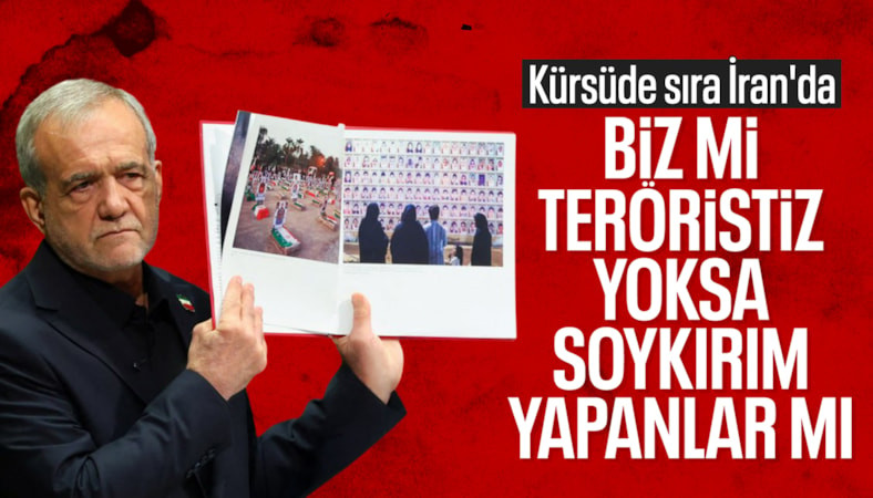 Mesud Pezeşkiyan, BM Genel Kurulu'nda konuştu: İran terörist değil, kendini savunuyor
