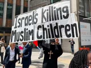 New York'ta Netanyahu karşıtı protesto