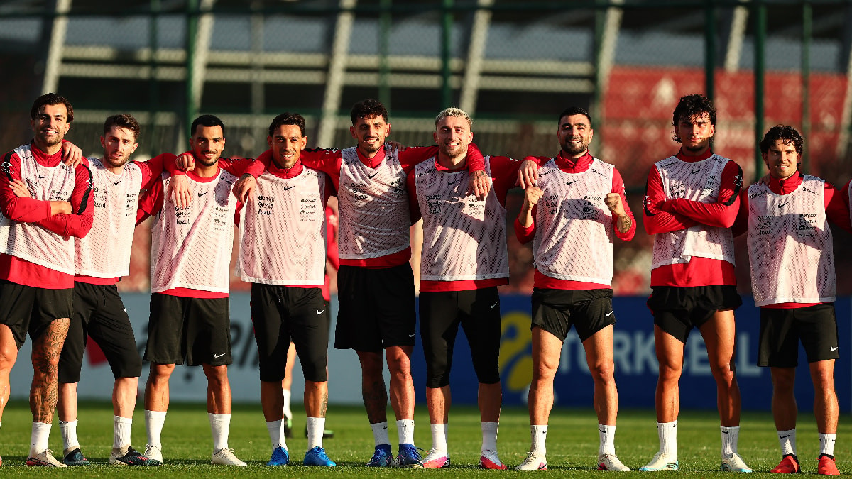 A Milli Futbol Takımı, Fransa maçının hazırlıklarını sürdürdü