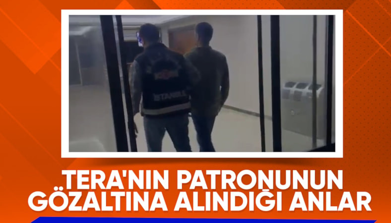 Tera Yatırım Holding Başkanı Emre Tezmen'in gözaltına alındığı anlar