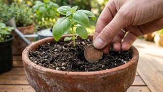 Eski madeni parayı saksıya gömüyorlar: İşte sebebi