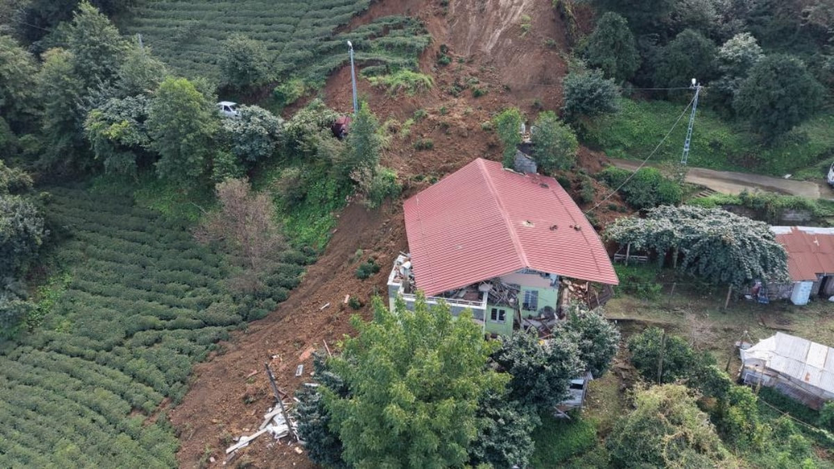 Rize'de şiddetli yağışın faturası 1 milyar lirayı aştı