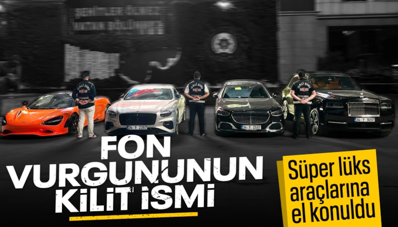 Fon soruşturmasında tutuklanan Muhammed Yarız'a ait 5 lüks araca el konmasına karar verildi
