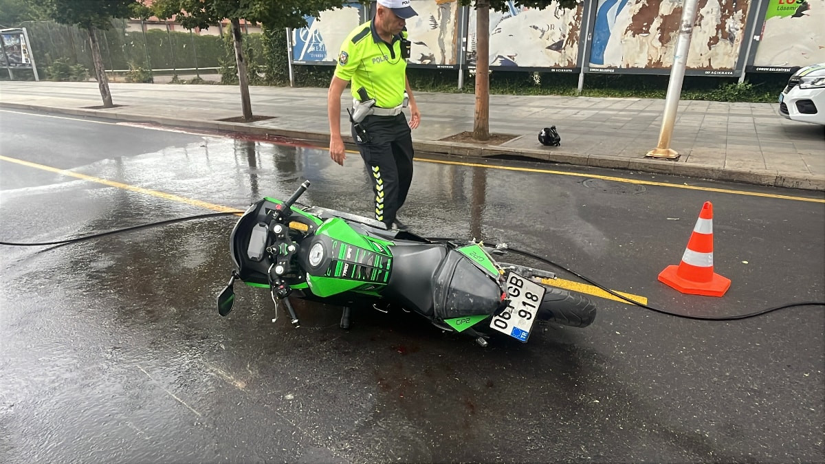 Çorum'da motosiklet kazası: 1 ölü